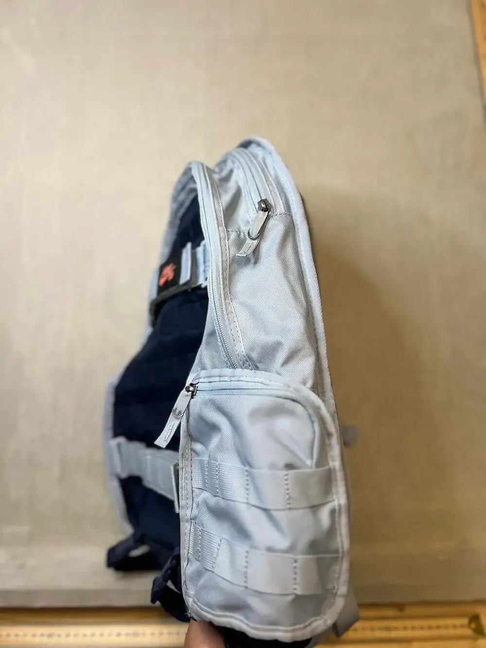 Nike SB RPM Skate Backpack Lt Armory Blue Midnight Navy Magic Ember